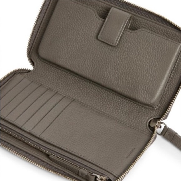 All Saints Fetch Leather Phone Wristlet (NWT) - Picture 3 of 11